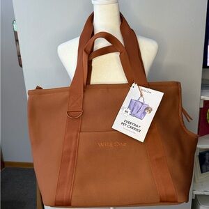 Wild One Everyday Pet Carrier in Cocoa NEW!